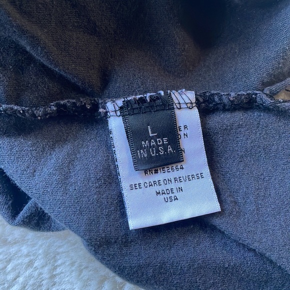 Prince Peter Collection | Black Rock & Roll Distressed Tee | L - Picture 8 of 12